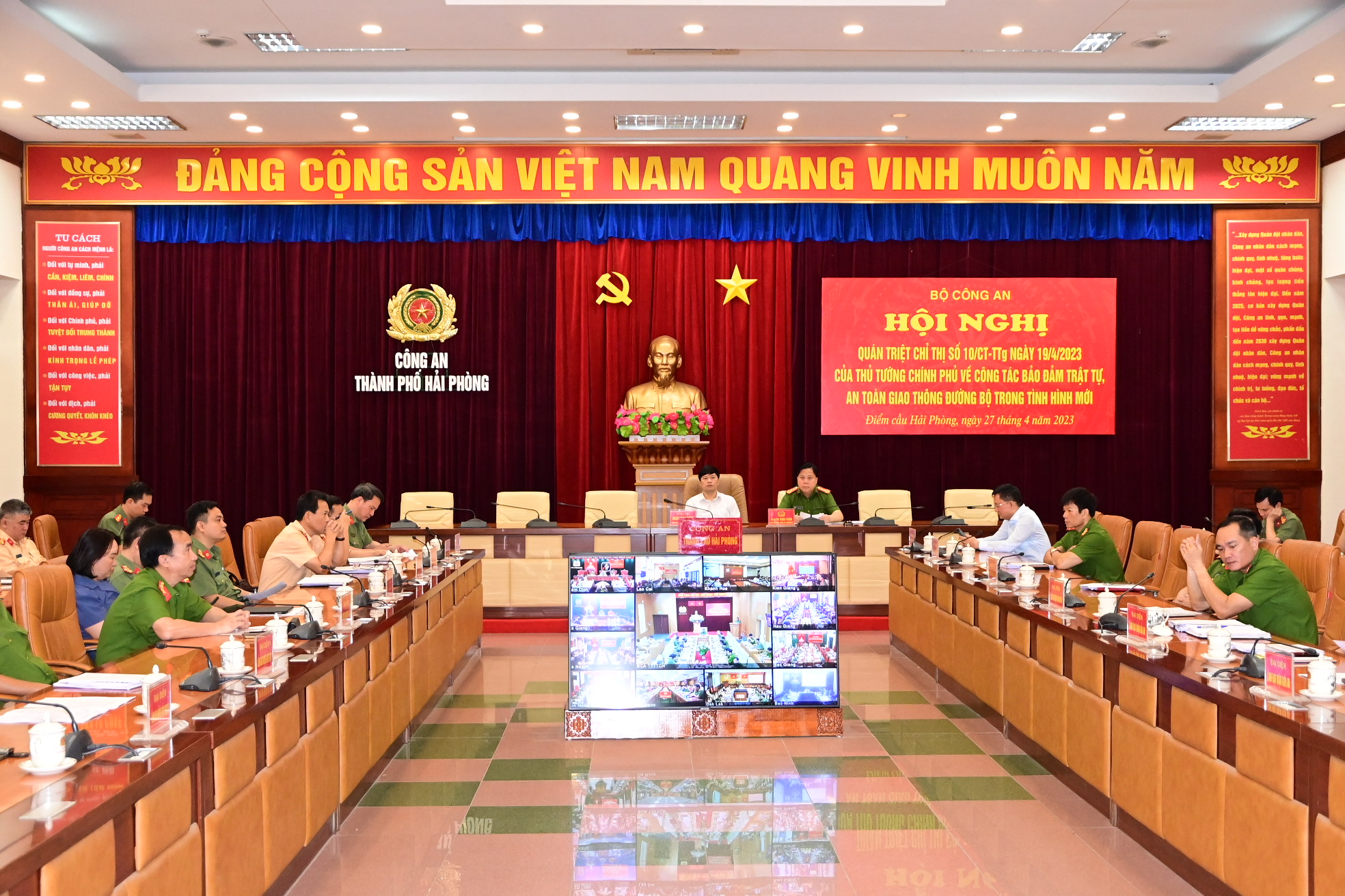 Bộ Công an tổ chức Hội nghị quán triệt, triển khai Chỉ thị số 10 của Thủ tướng Chính phủ